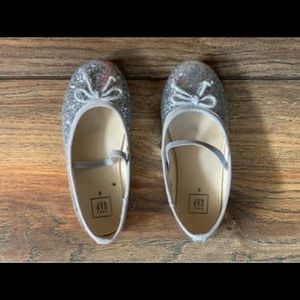 Sparkly Silver Gap shoes size 9
